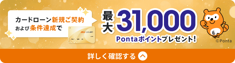 最大11,000 Pontaポイントもらえる！